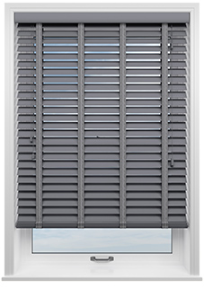 Ecowood Deluxe, Lead Grey - Venetian Blind